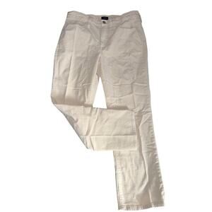 J.CREW CREAM COLORED CORDOROY PANTS size 30P petite
